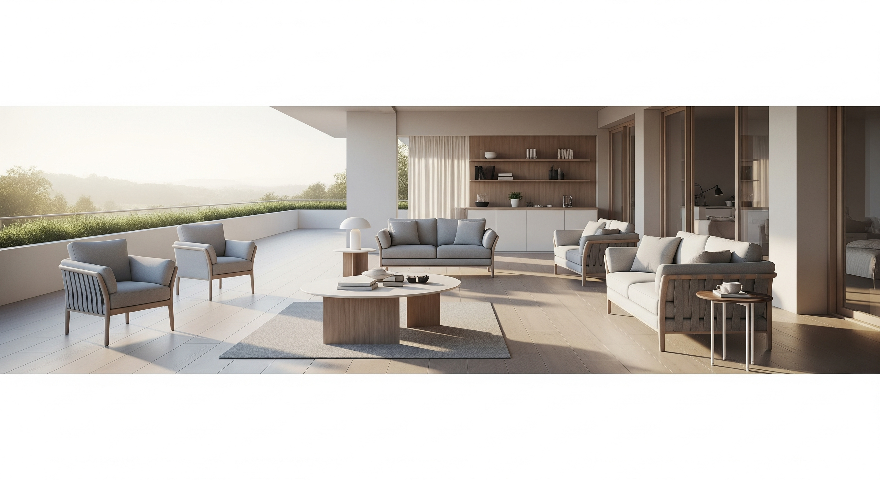 아웃도어 전체 뷰